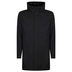 Herno Black Parka With Functional Details - NWT